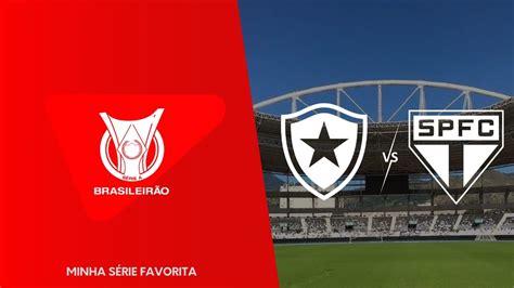 botafogo x são paulo ao vivo online futmax